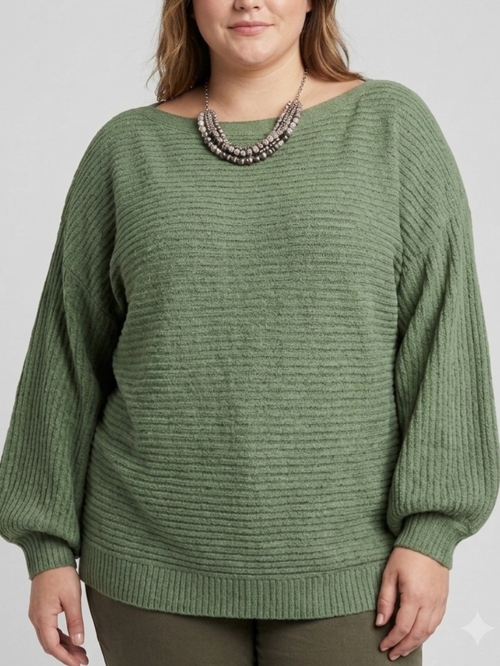 REITMANS Cotton Blend Boat Neck Sweater XXL
